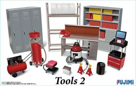 Fujimi [GT-26] 1/24 Tools No2 - Kit Accessories