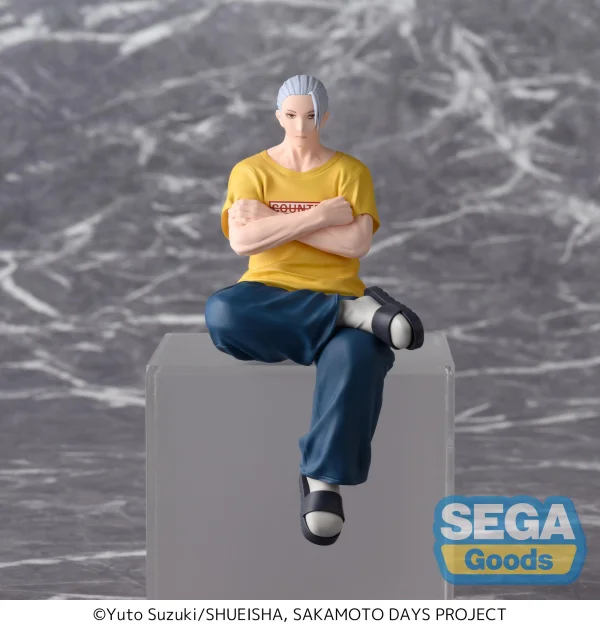 SEGA SAKAMOTO DAYS PM Perching Figure Taro Sakamoto Serious Ver. - Sakamoto Days