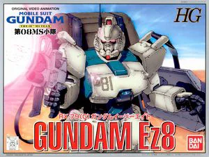 BANDAI HOBBY HG RX-79 Gundam Ez8 - Mobile Suit Gundam: OVAs and Side Stories
