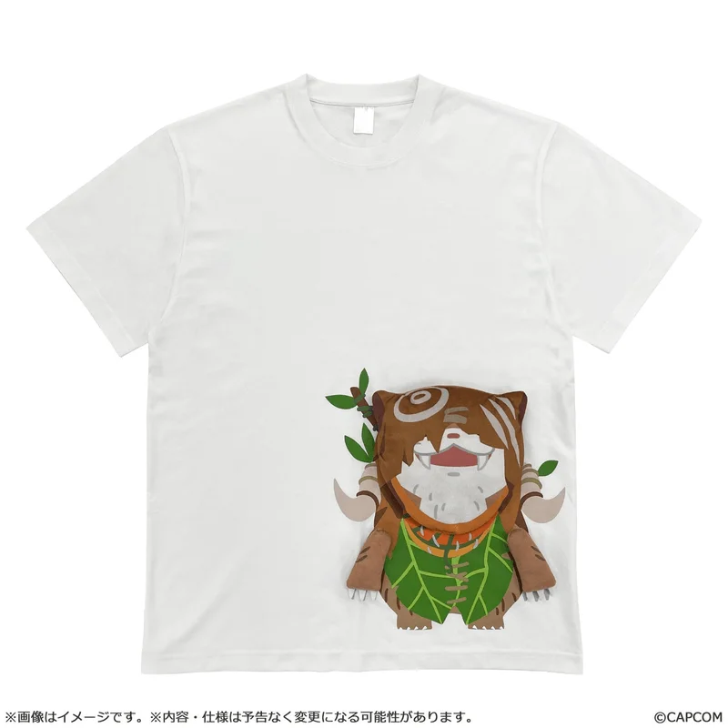 CAPCOM Monster Hunter Wilds Wudwud T-Shirt L - Monster Hunter