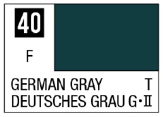Mr Color Spray - S40 German Gray (3/4Flat/Tank)