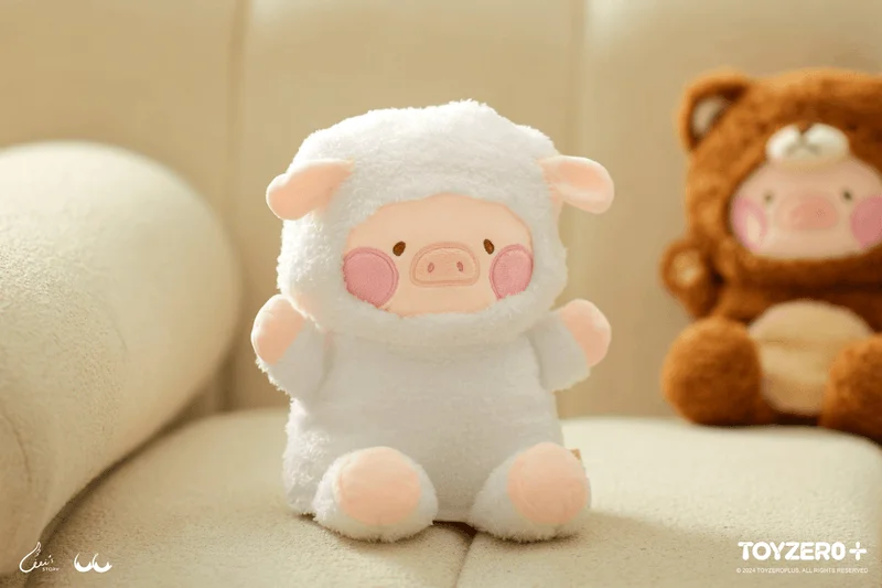 TOYZEROPLUS LuLu the Piggy Costume Series - Fluffy Hand Puppets (Sheep) - LuLu The Piggy