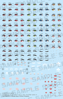 MEGAMI DEVICE M.S.G YGGDRASIS SHARPSHOOTER EYE DECAL SET 8