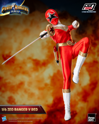 Power Rangers Zeo - FigZero 1/6 Zeo Ranger V Red 2