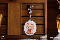 Moffy's - Mewky Epoxy Keychain (Siamese Cat) 1