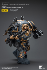 Space Wolves Contemptor Dreadnought with Gravis Bolt Cannon 8