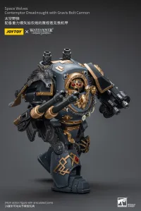 JOYTOY Space Wolves Contemptor Dreadnought with Gravis Bolt Cannon - Warhammer 40K - photo 8