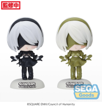 CHUBBY COLLECTION TV Anime "NieR:Automata Ver1.1a" Petit Figure "2B" (EX) [Pack of 1 Normal, 1 Sephia] 2