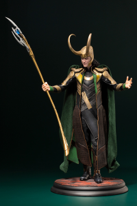 MARVEL AVENGERS MOVIE LOKI ARTFX STATUE 9