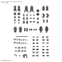 30MM 1/144 OPTION PARTS SET 15 (MULTI VERNIER/MULTI-JOINT) 1