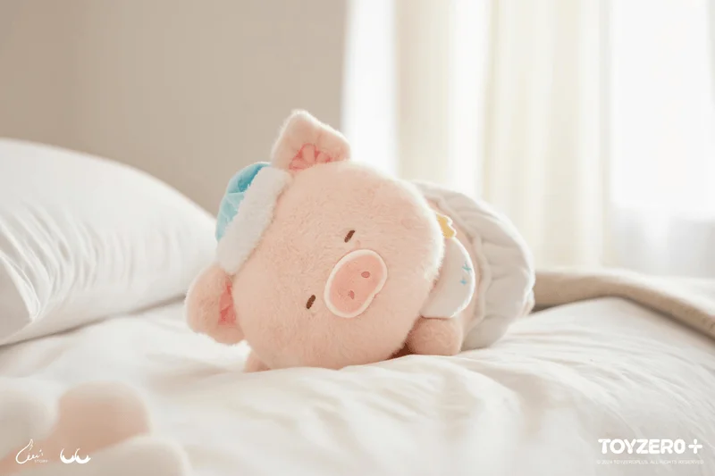 TOYZEROPLUS LuLu the Piggy Sweet Dream - Wish U Good Dream Plush Toy - LuLu The Piggy