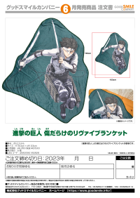 Attack on Titan Wounded Levi Blanket 5