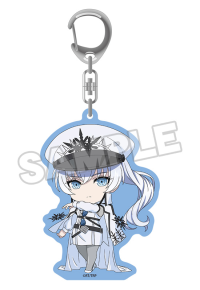RWBY: Ice Queendom Nendoroid Plus Acrylic Keychain (Weiss Schnee: Nightmare Side) 2