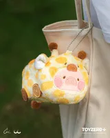 TOYZEROPLUS LuLu the Piggy Animal Party - High Speed Giraffe Lu Plush Keychain - LuLu The Piggy - photo 1