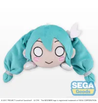 SEGA NESOBERI (Lay-Down) "Love Live! Sunshine!! x Hatsune Miku" Plush "Hatsune Miku" (S) - Hatsune Miku - photo 2