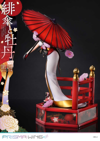 PRISMA WING fuzichoco original Illustration Scarlet Umbrella and Peony Deluxe Version 1/7 Scale Pre-Painted Figure 6