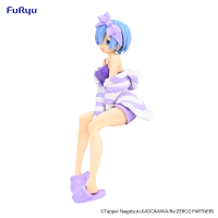 Re:ZERO -Starting Life in Another World-　Noodle Stopper Figure -Rem Room Wear Purple Color ver.- 3