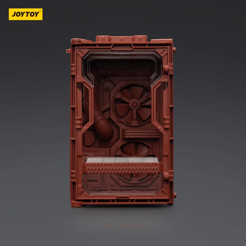 JOYTOY Individual Soldier Hangar Display Case - Blazing Red A - Figure Accessories