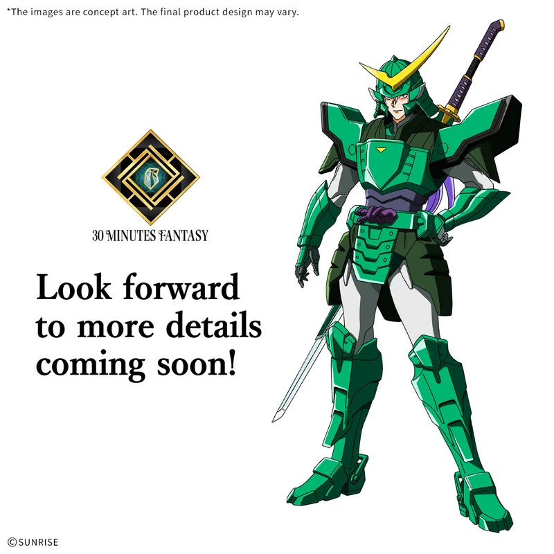 BANDAI HOBBY 30MF Yoroi-Shinden Samurai Troopers Shion of the Light - Ronin Warriors