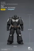 JOYTOY Iron Hands Intercessor with Bolt Rifle, Bolt Pistol and Chainsword - Warhammer 40K - photo 16