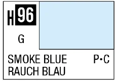 GSI Creos AQUEOUS HOBBY COLOR - H96 GLOSS SMOKE BLUE (PRIMARY)