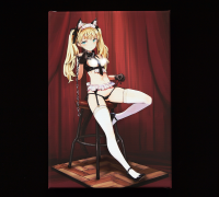 Illustration Canvas Board Nora 1