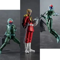 MegaHouse Principality of Zeon Army Soldier 04-06 (Normal Suit Soldier & Char Aznable) - Mobile Suit Gundam - photo 3