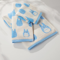 Medium Blue Totoro - Studio Ghibli Silhouette Series (Wash Towel) 2