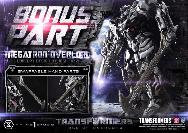 Museum Masterline Transformers Generations I Megatron Overlord (Design by Josh Nizzi) Bonus Version