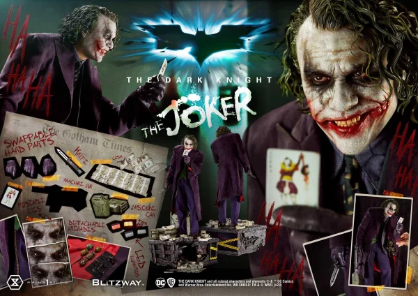 Prime 1 Studio Museum Masterline The Dark Knight (Film) The Joker Bonus Version - DC Comics