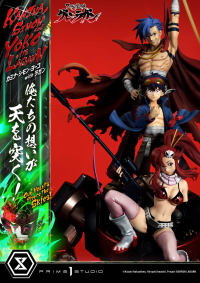 Ultimate Premium Masterline Tengen Toppa Gurren Lagann Kamina, Simon & Yoko with Lagann "Our Hearts Pierce the Skies!" 12
