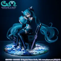 MegaHouse Lucrea Mobile Suit Gundam 45th Anniversary X Hatsune Miku Hatsune Miku X OO Gundam - Hatsune Miku - photo 3
