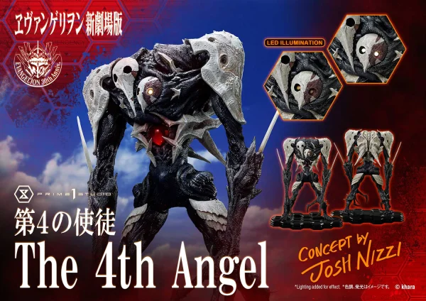 Prime 1 Studio Ultimate Diorama Masterline Evangelion The 4th Angel (Concept By Josh Nizzi) - Neon Genesis Evangelion