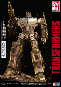Premium Masterline Transformers: Generation 1 Optimus Prime Antique Gold Version 21
