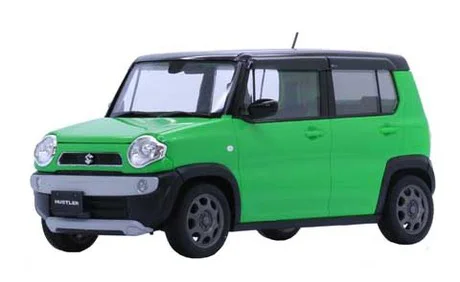 Fujimi [C-NX-11 EX-3] 1/24 Suzuki Hustler (G/Positive Green Metallic) - Scale Kits