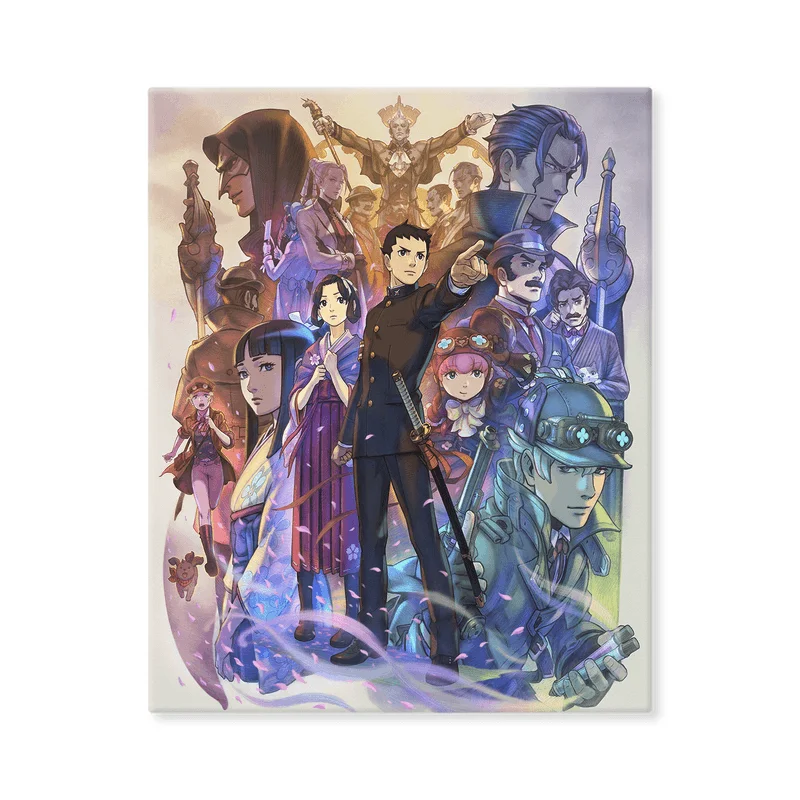 CAPCOM The Great Ace Attorney2 main visual CHARA FINE BOARD - The Great Ace Attorney