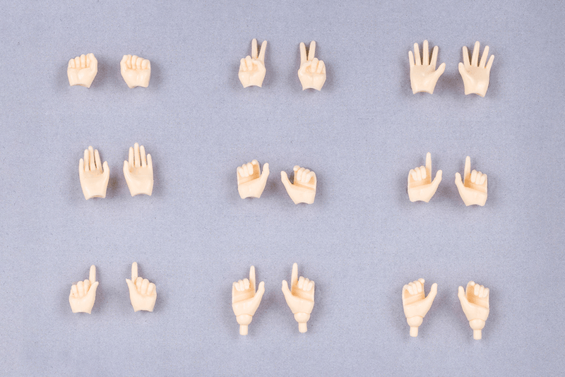 MEGAMI DEVICE M.S.G 09 HAND SET SKIN COLOR A