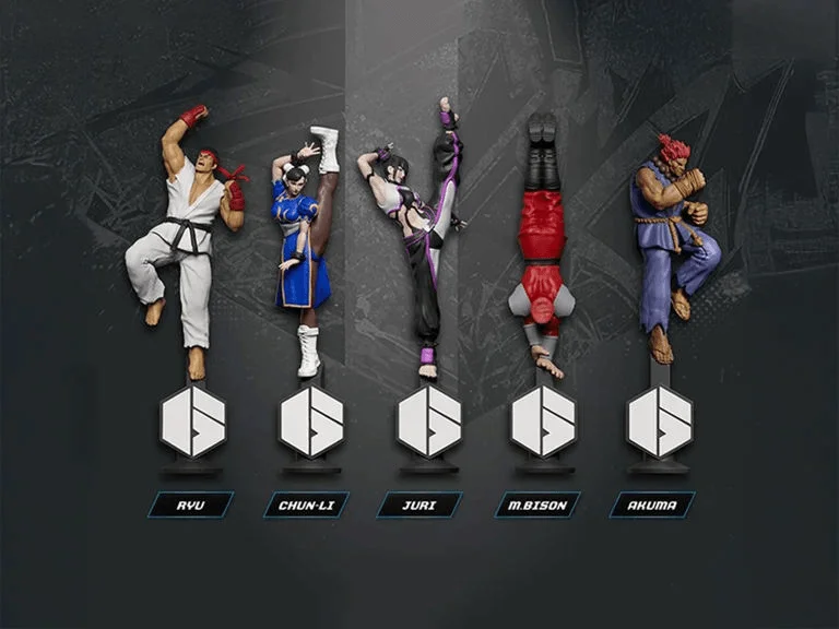 52TOYS STREET FIGHTER 6 Dynamic Stance Pen Blind Box) - Street Fighter