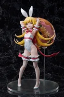A.DIMENSION Monogatari Series Shinobu Oshino White Bunny Ver. 1/4 Complete Figure - Monogatari Series - photo 1