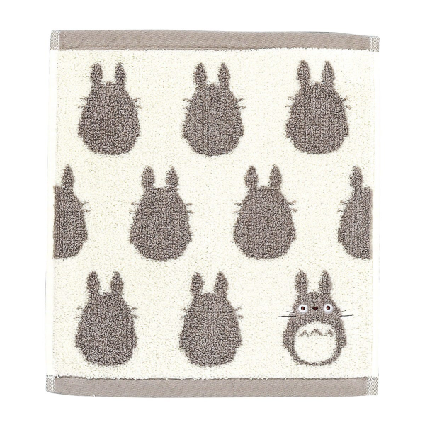 Big Grey Totoro - Studio Ghibli Silhouette Series (Wash Towel)