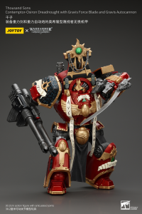 Thousand Sons Contemptor-Osiron Dreadnought With Gravis Force Blade And Gravis Autocannon 7