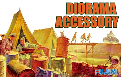 Fujimi [WA-38] 1/76 Diorama Accessory Set - Kit Accessories