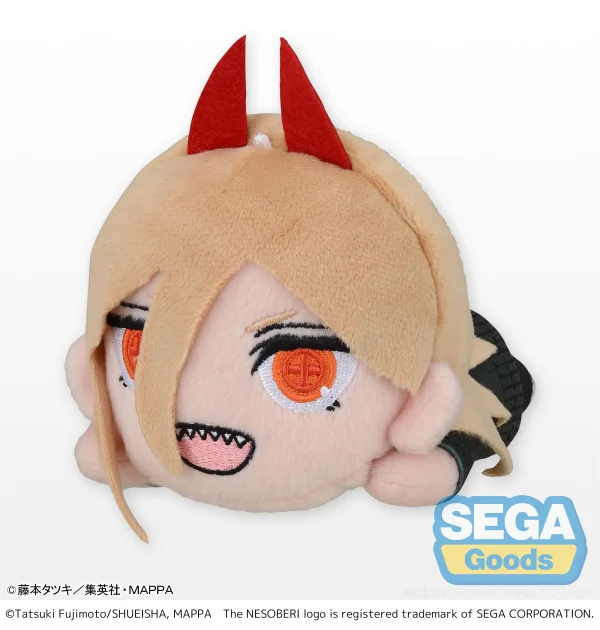 SEGA NESOBERI (Lay-Down) "Chainsaw Man" Plush "Power" (S) - Chainsaw Man