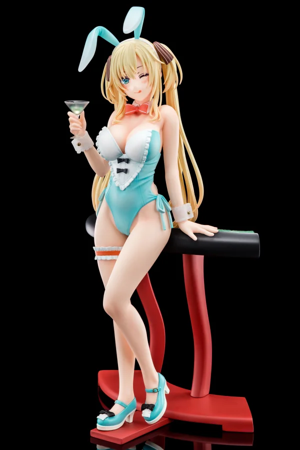 Hakoiri-musume Regina Mercedes wearing 秘色(HISHOKU) bunny costume with Nip Slip Gimmick System - The Demon Sword Master of Excalibur Academy
