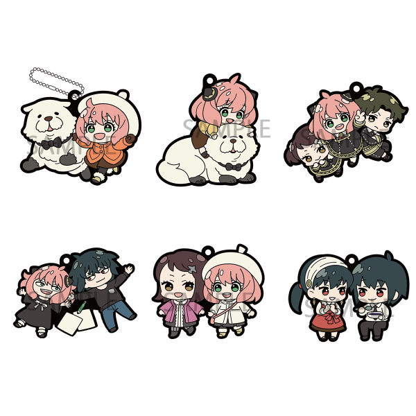 Rubber Mascot Buddycolle SPY×FAMILY vol.2 (1pc / 6pc per box)