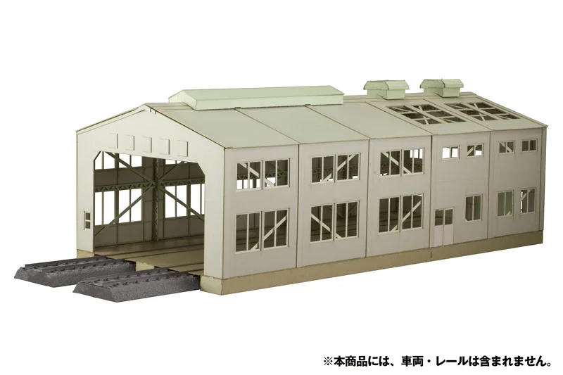 PLUM PMOA 1/80 Scale Paper kit Train depot - Scale Kits