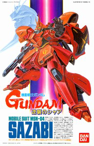 1/144 Scale Sazabi 1