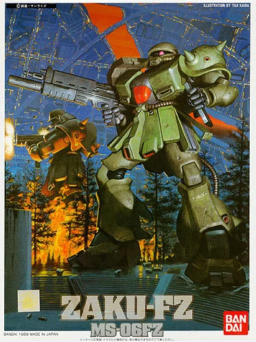 BANDAI HOBBY 1/144 Zaku II FZ - Mobile Suit Gundam: OVAs and Side Stories