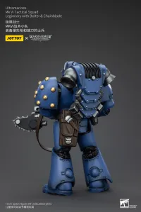 JOYTOY Ultramarines MK VI Tactical Squad Legionary with Bolter& Chainblade - Warhammer 40K - photo 5