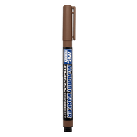 SUPER FINE TIP BRUSH PEN BROWN